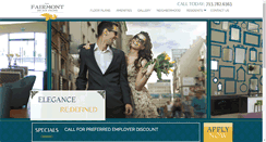 Desktop Screenshot of fairmontsanfelipe.com